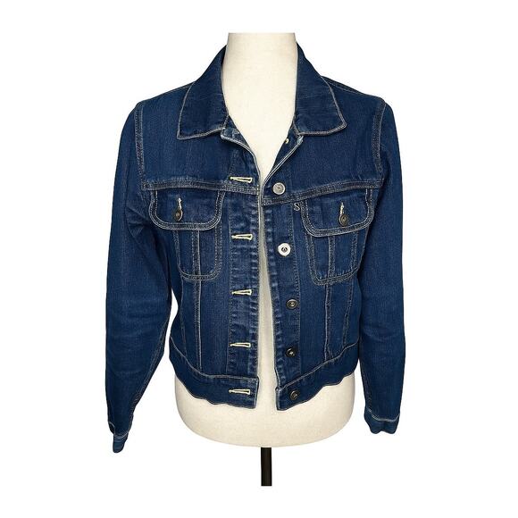 Silver Clothing Company Jean Jacket Size Small Petite Made in Canada - Picture 1 of 12